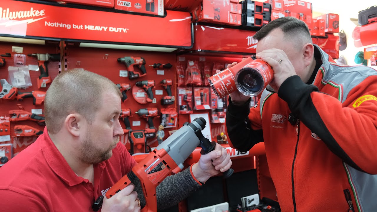 Аккумуляторный перфоратор MILWAUKEE M18 BLHACD26-0X 4933492482 и бонус термокружка