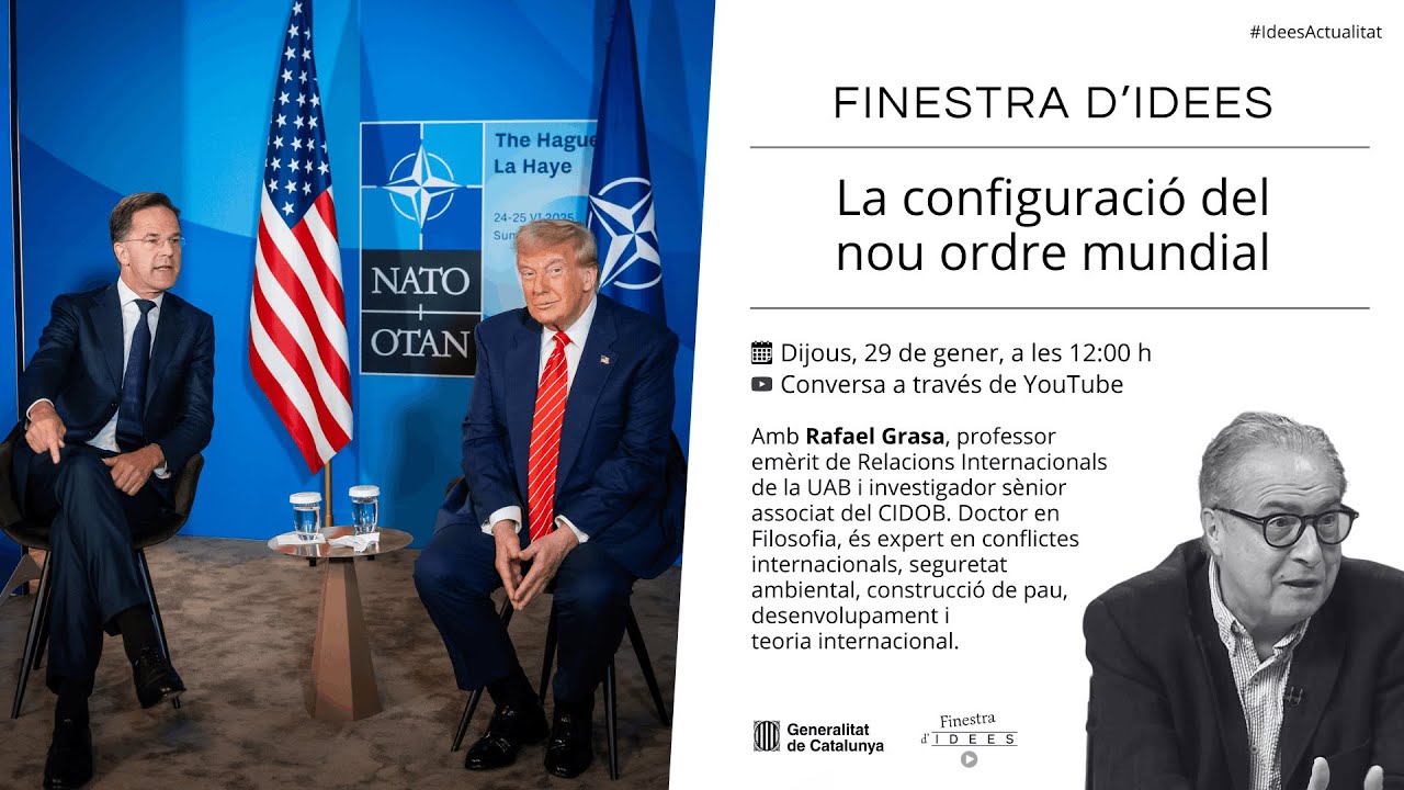 La configuració del nou ordre mundial. Conversa amb Rafael Grasa