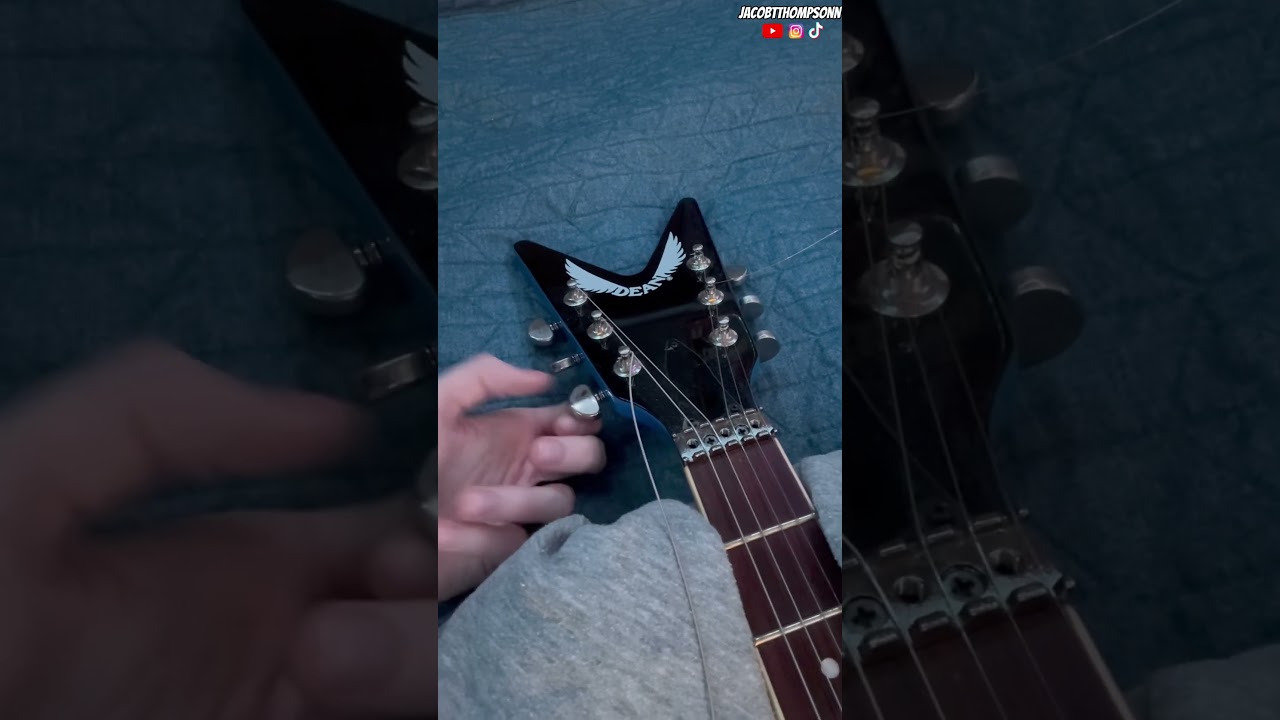 How to restring a Floyd rose guitar