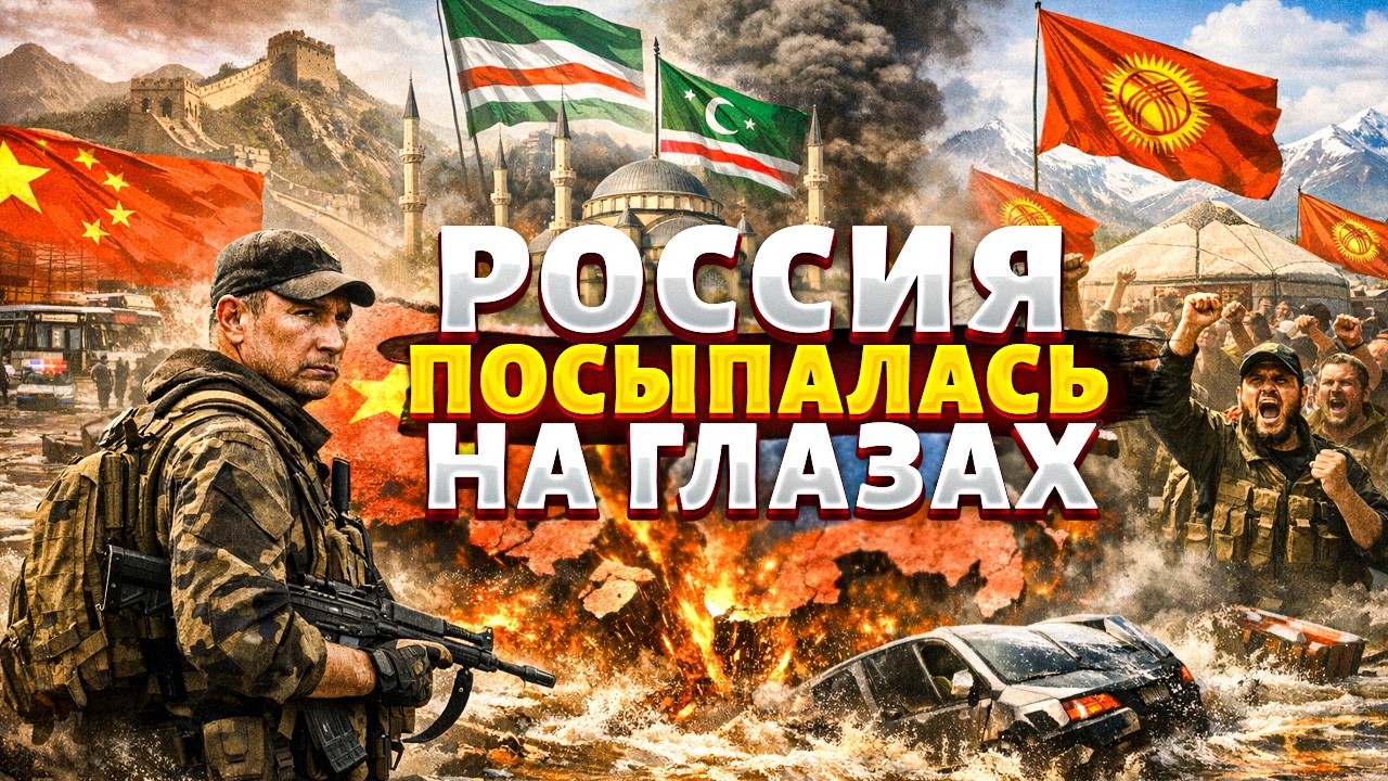РФ РВУТ НА КУСКИ! Китай выдал новые КАРТЫ. Чечня ПРОЩАЕТСЯ с Москвой. Киргизстан ВОССТАЛ