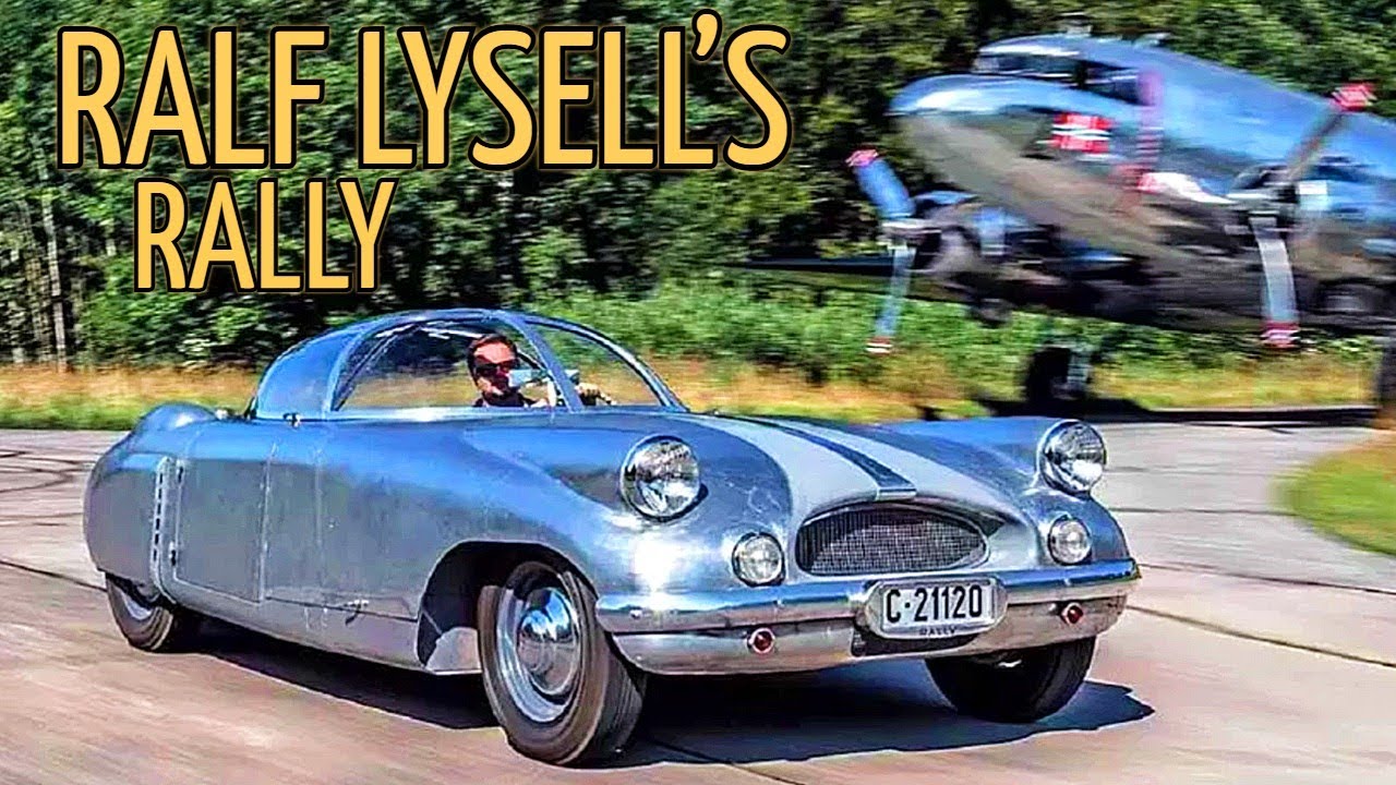 DETTA ÄR DEN OVANLIGASTE BILEN VI SETT!? | Ralph Lysell’s Bubble Top Rally Sports Car 1951
