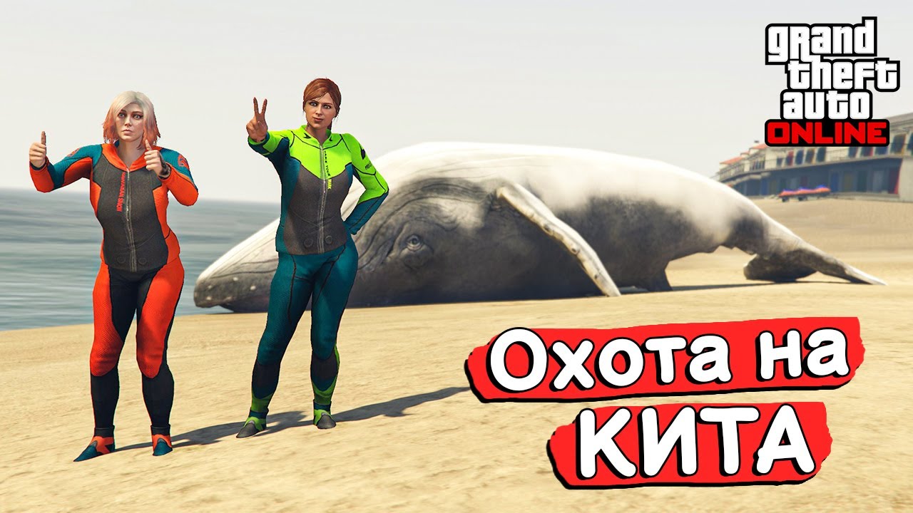 🐋Как мы ловили КИТА в GTA Online