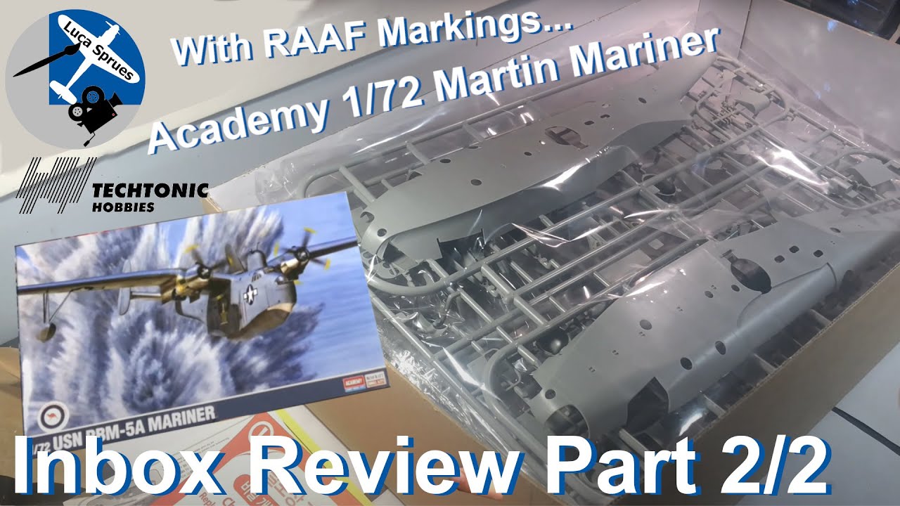 A Welcome Return? - Academy 1/72 Scale Martin PBM-5A Mariner Inbox Review Part 2/2
