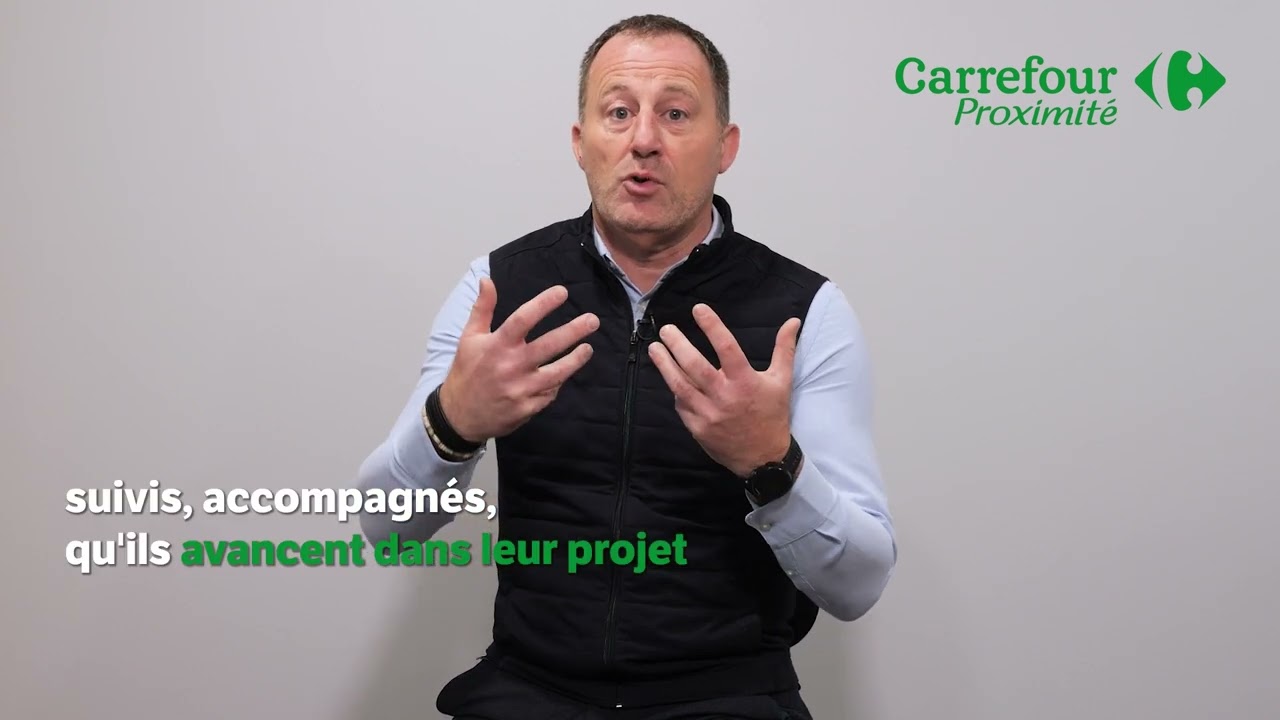 Découvrez Carrefour Proximité avec Jean-Jacques, conseiller de franchise.