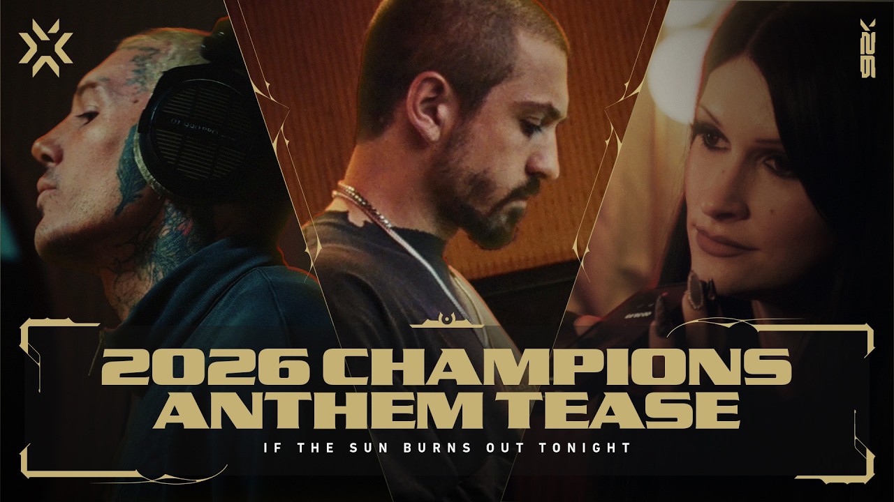 Champions 2026 Anthem Announcement  // ft. Grabbitz, Oli Sykes, & Courtney LaPlante - VALORANT