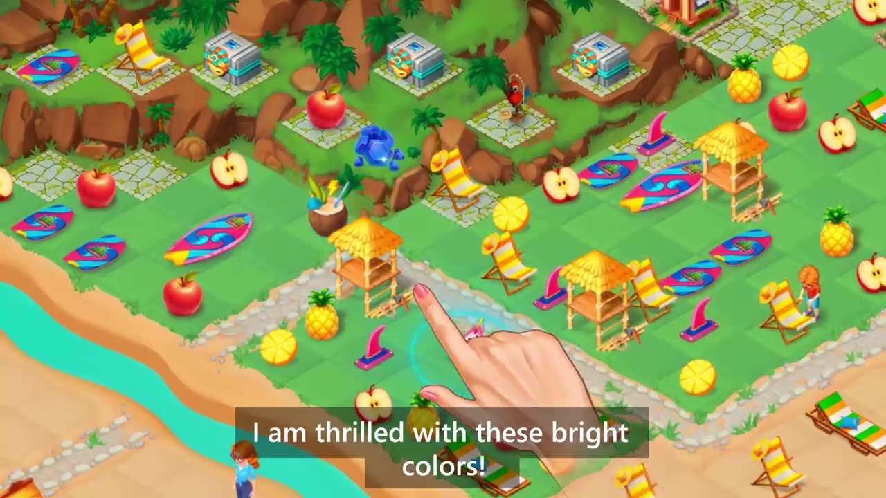 The most relaxing merge game