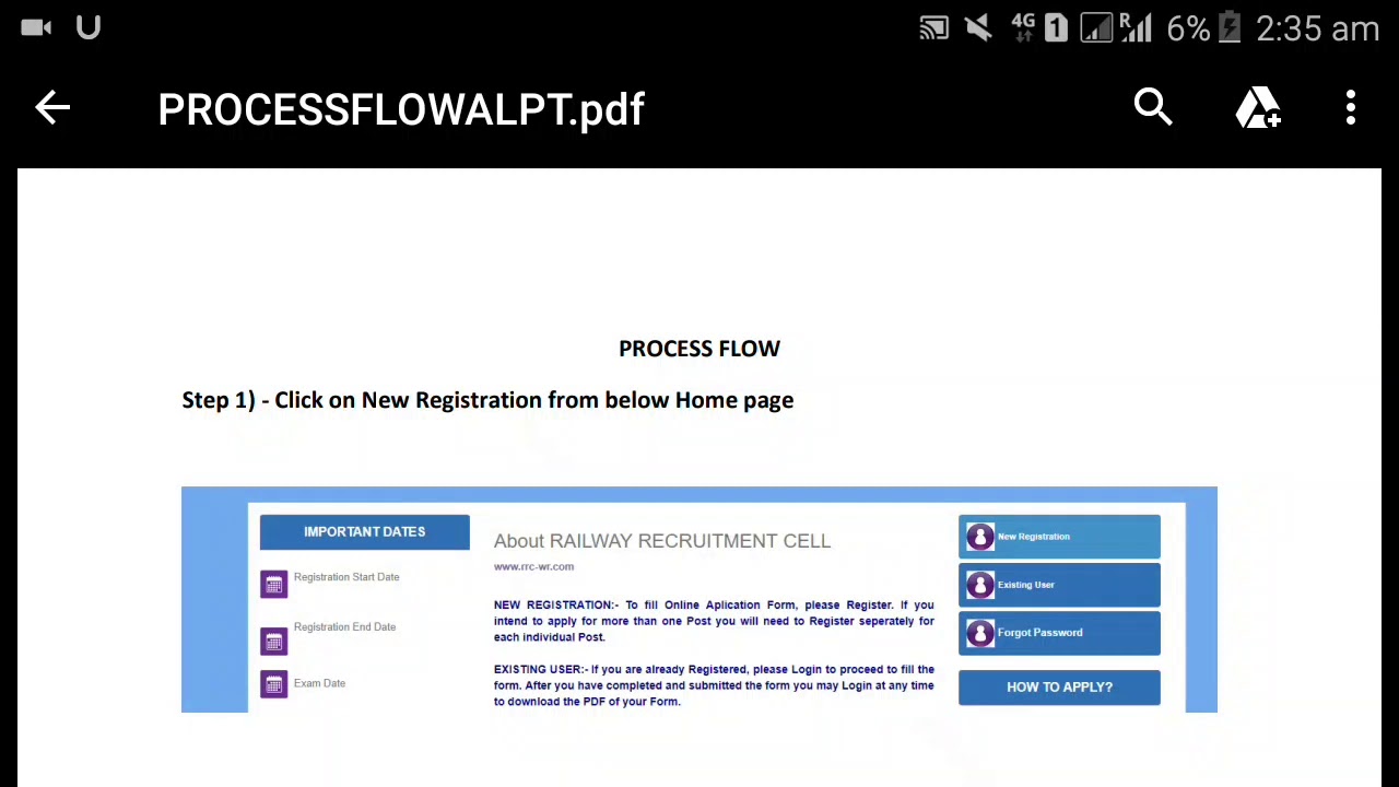 RRC WR ALP AND TECHNICIAN  ONLINE FORM 2019 HOW TO FILL