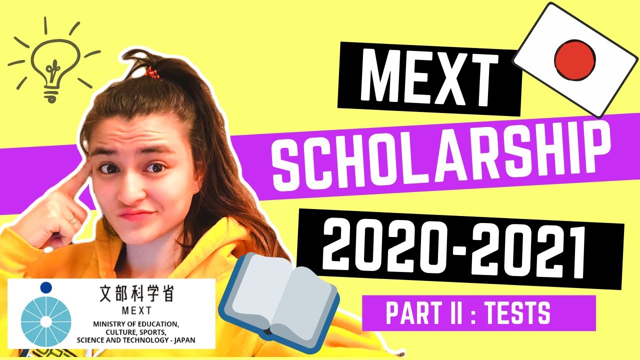 TEST TIPS for MEXT SCHOLARSHIP 2020-2021|| Specialized training college students