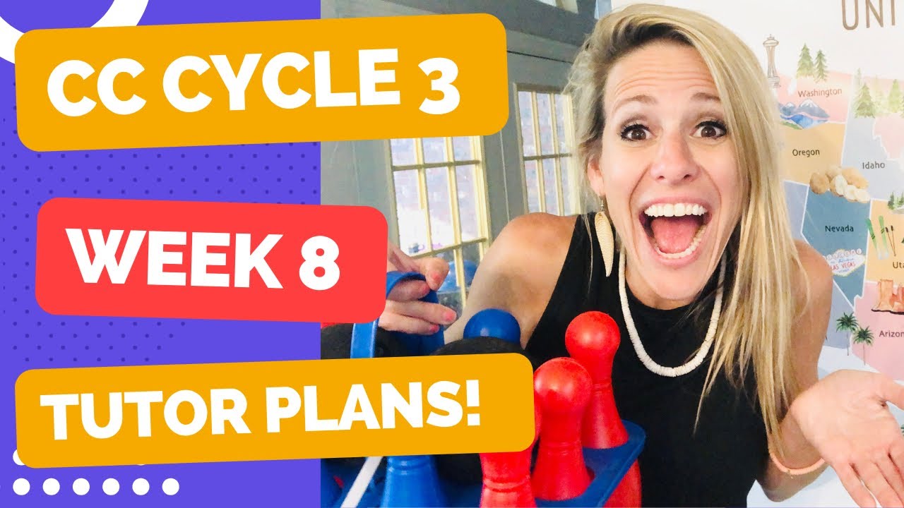 CC Cycle 3 Week 8 Tutor Plans (5th edition) and Review Game Ideas!