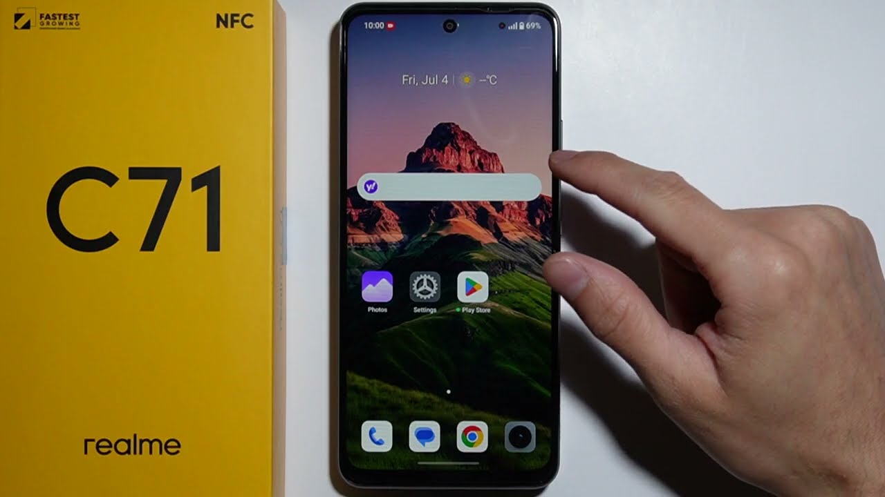 Realme C71: How to Record Screen?