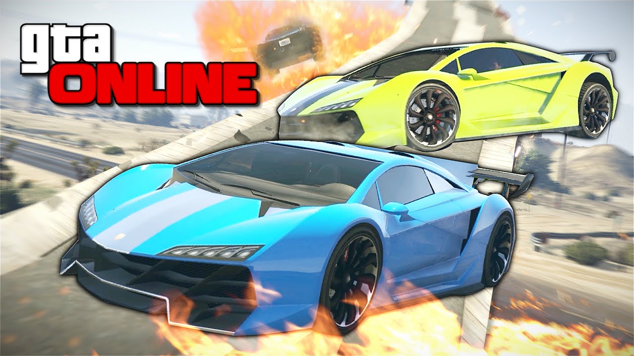 GTA 5 Online (PC) - Смертельные трюки! #121