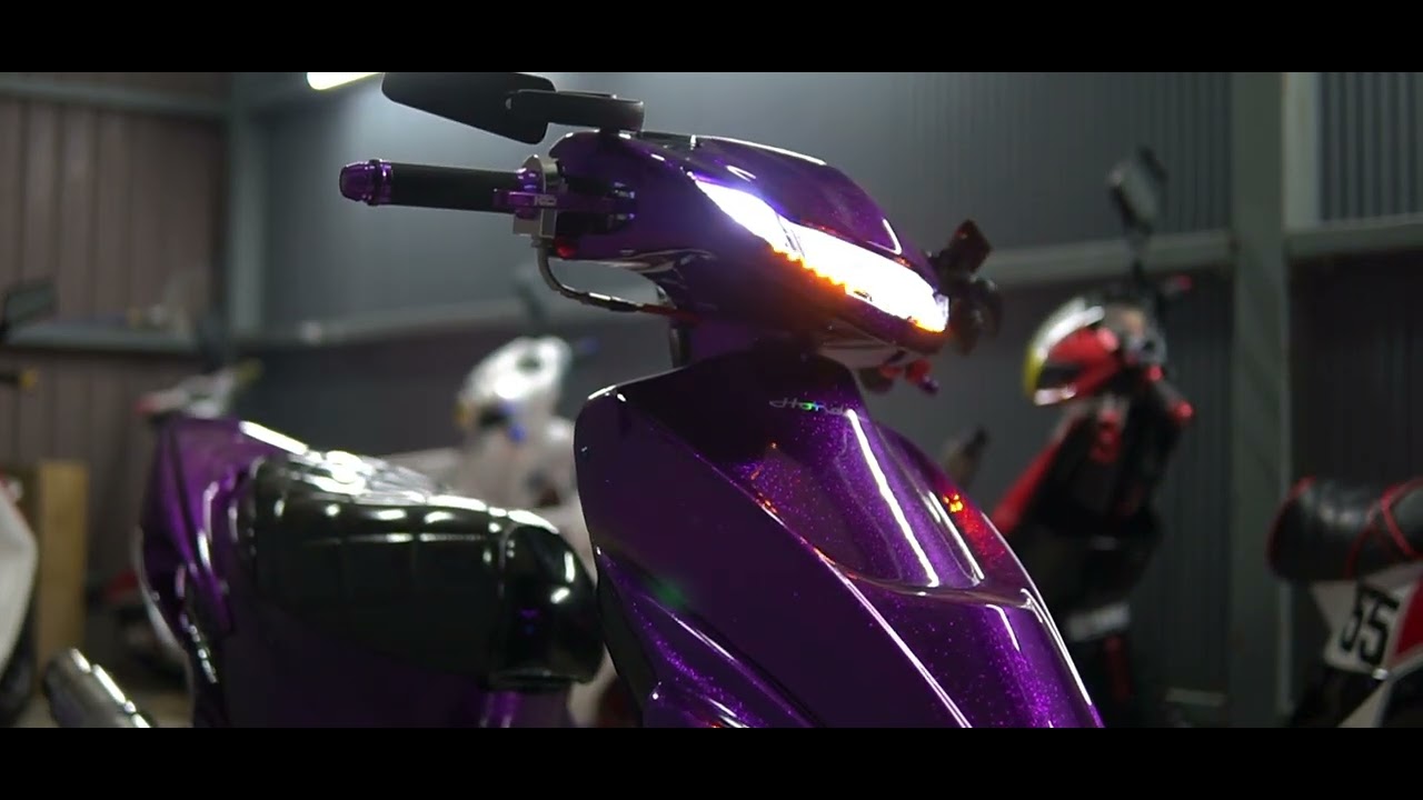 女性が作るLive Dio ZXがえぐい仕様だった‼️pcx乗り女性ライダーから見ても素敵な仕様(ゲンチャリーズ)
