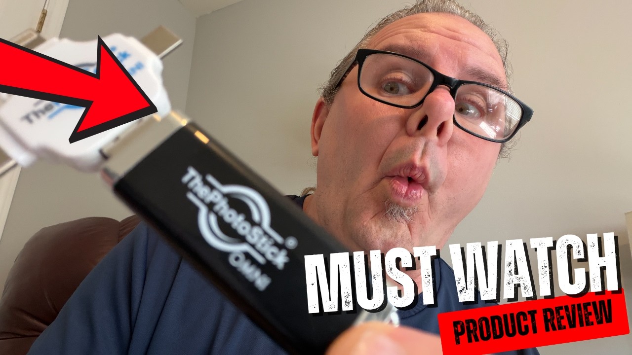 This device saved years of my photos. PhotoStick Omni Review.