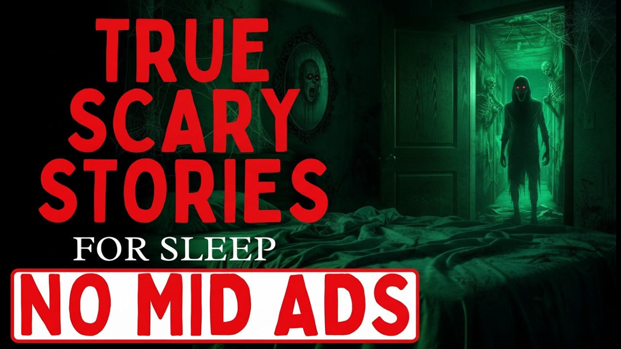 NO ADS 🔴 2 HOURS of TRUE Scary Stories for Sleep | Gentle Rain Sounds | Black screen | Ep. 15