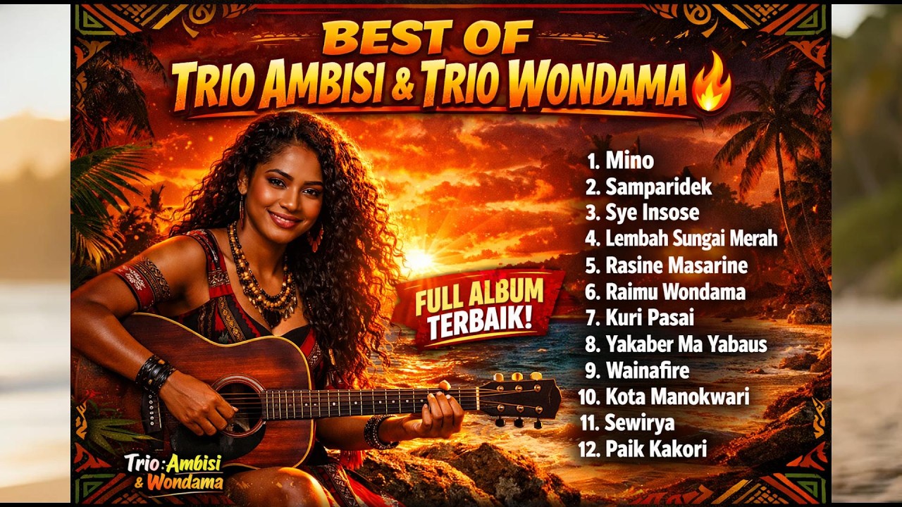 [🌴] AMBISI x WONDAMA TERBAIK! 💥 LAGU DAERAH PAPUA TERPANAS! - Reggae Cover 💯 | Chill Vibes | 🎵
