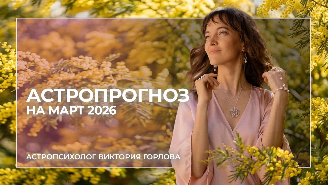 АСТРОПРОГНОЗ НА МАРТ 2026 — ЗАТМЕНИЕ, РАВНОДЕНСТВИЕ, ВЕНЕРА В РЫБАХ, РАЗВОРОТ ЮПИТЕРА