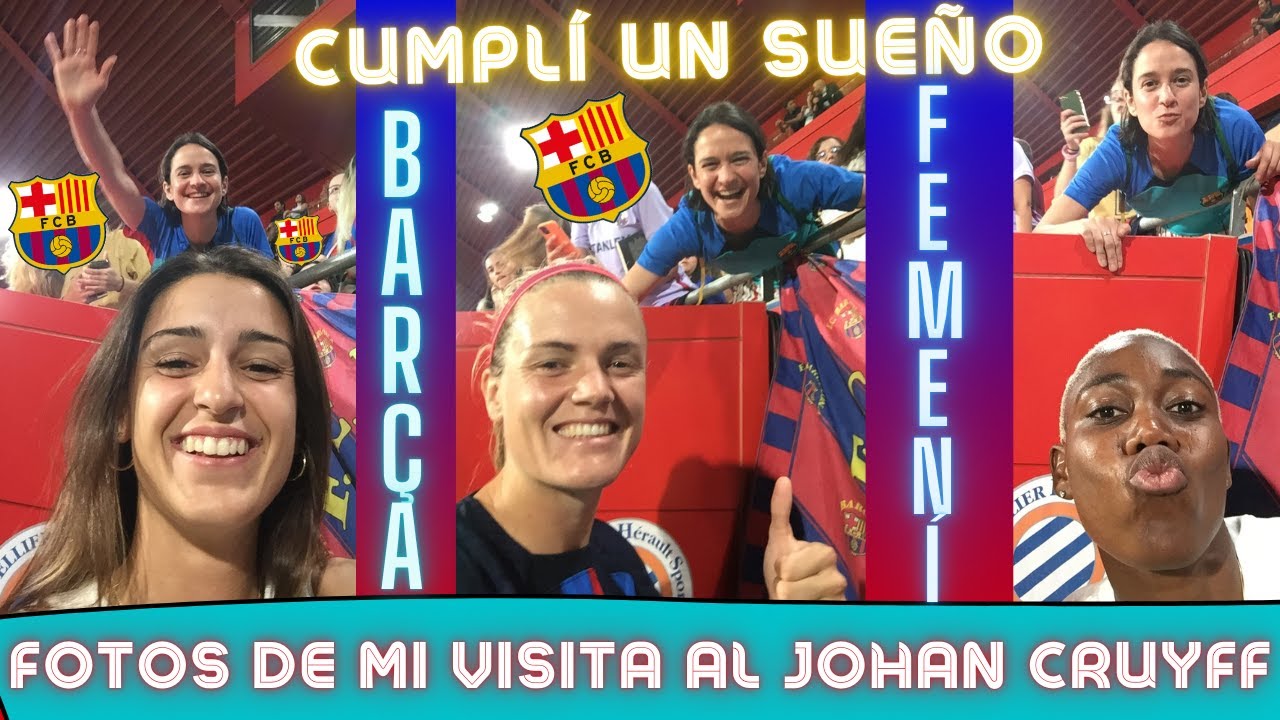 💙❤️BARÇA FEMENI: Las fotos de MI PRIMERA visita al JOHAN CRUYFF⚽TROFEU GAMPER🔥CUMPLO UN SUEÑO💙❤️