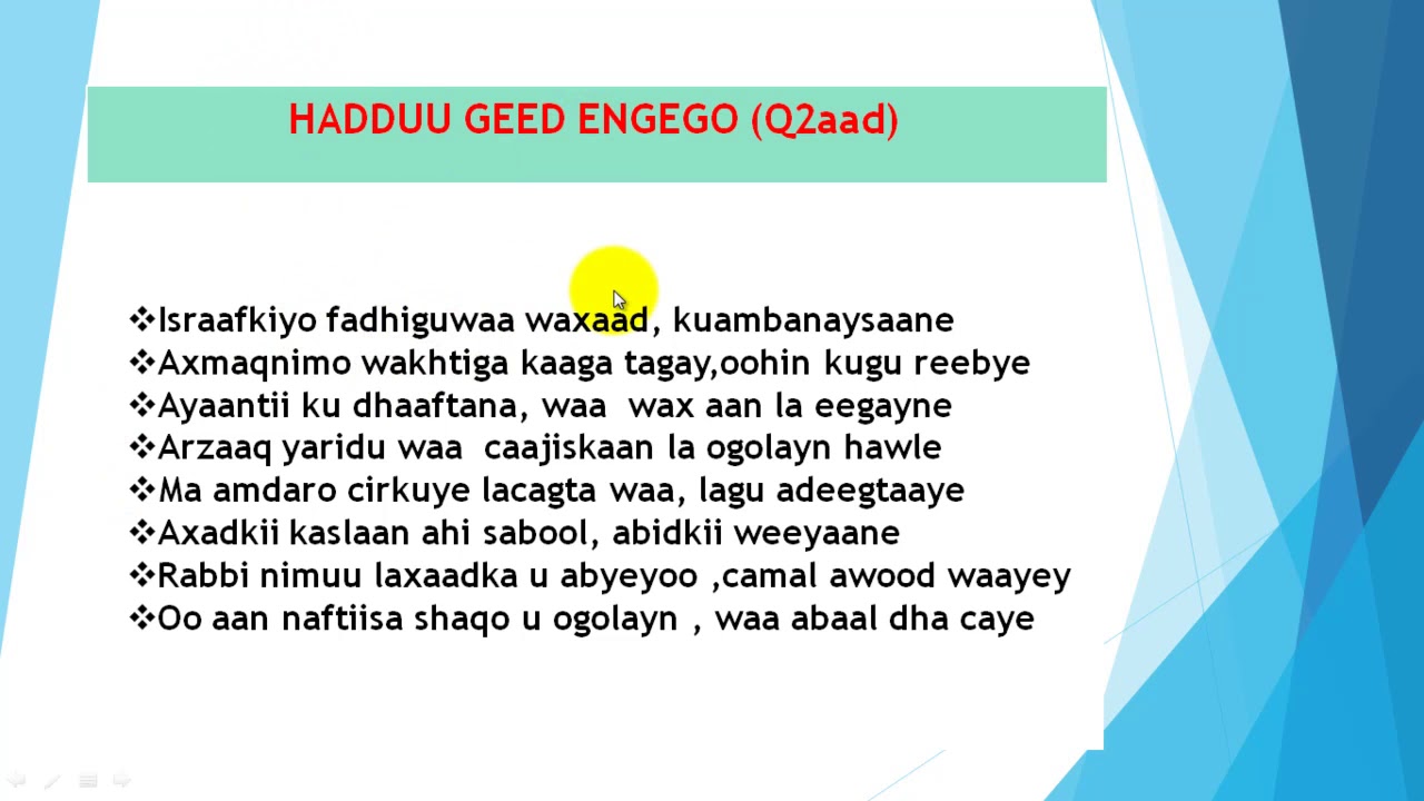 IRSHAAD PRIMAY|| Grade 7 || Somali|| Ahmed|| Online Day 17|| 29/04/2020