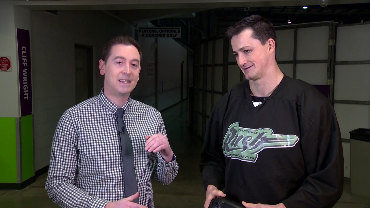 Global Saskatoon - Top 3 with Saskatchewan Rush Captain, #16 Chris Corbeil