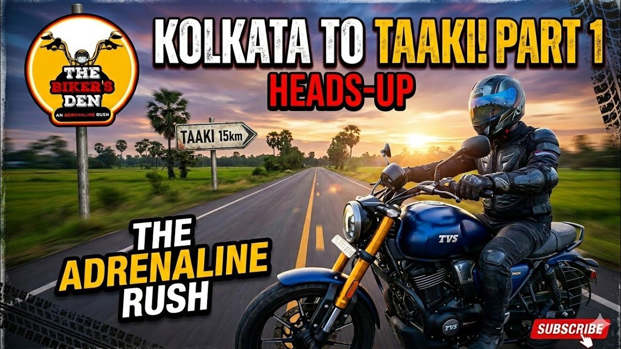 Kolkata to Taaki  | Part 01 | Bengali Motovlog