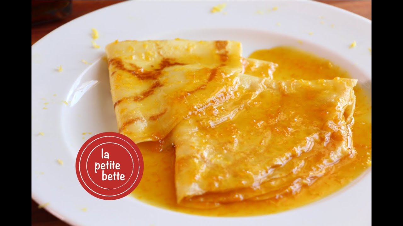 Crêpes Suzette à l'érable