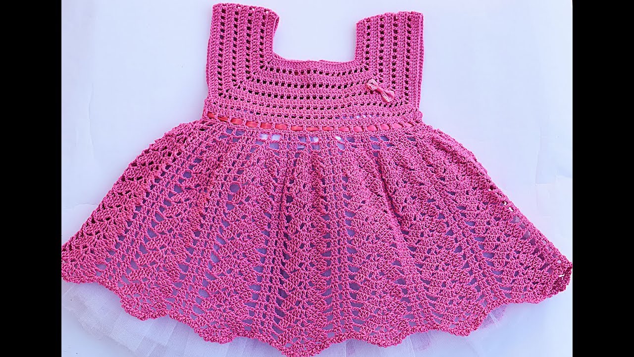Платье для девочки, связанное крючком - Majovel crochet