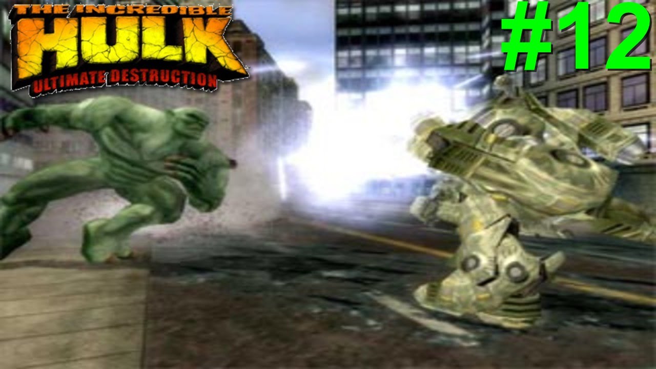 The Incredible Hulk: Ultimate Destruction PS2 Gameplay #12 [Abomination Edition]