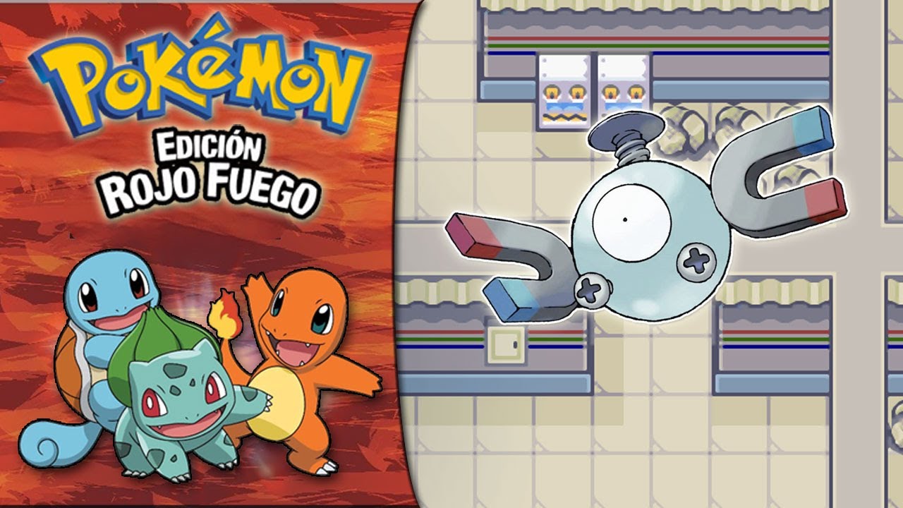 COMO CONSEGUIR ATRAPAR Y CAPTURAR A MAGNEMITE EN POKEMON ROJO FUEGO Y VERDE HOJA