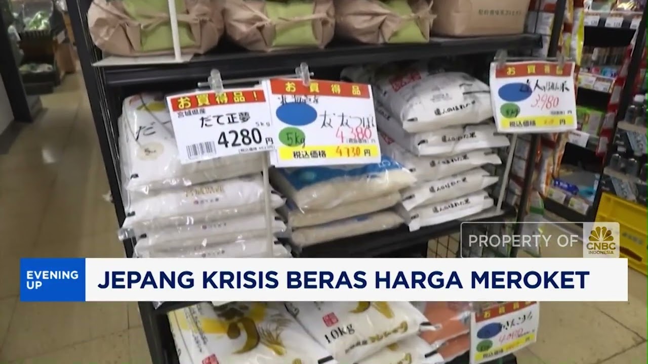 Jepang Krisis Beras Harga Meroket