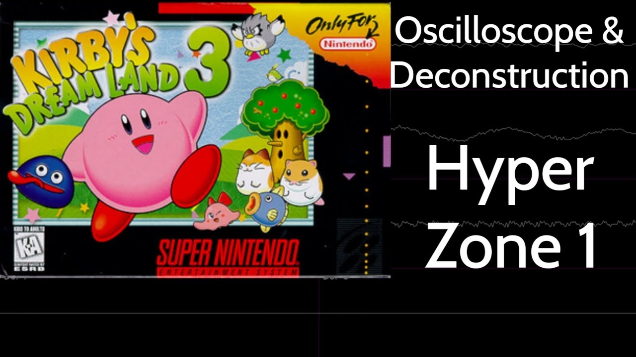 Hyper Zone 1 [Kirby's Dream Land 3] | Oscilloscope + Deconstruction