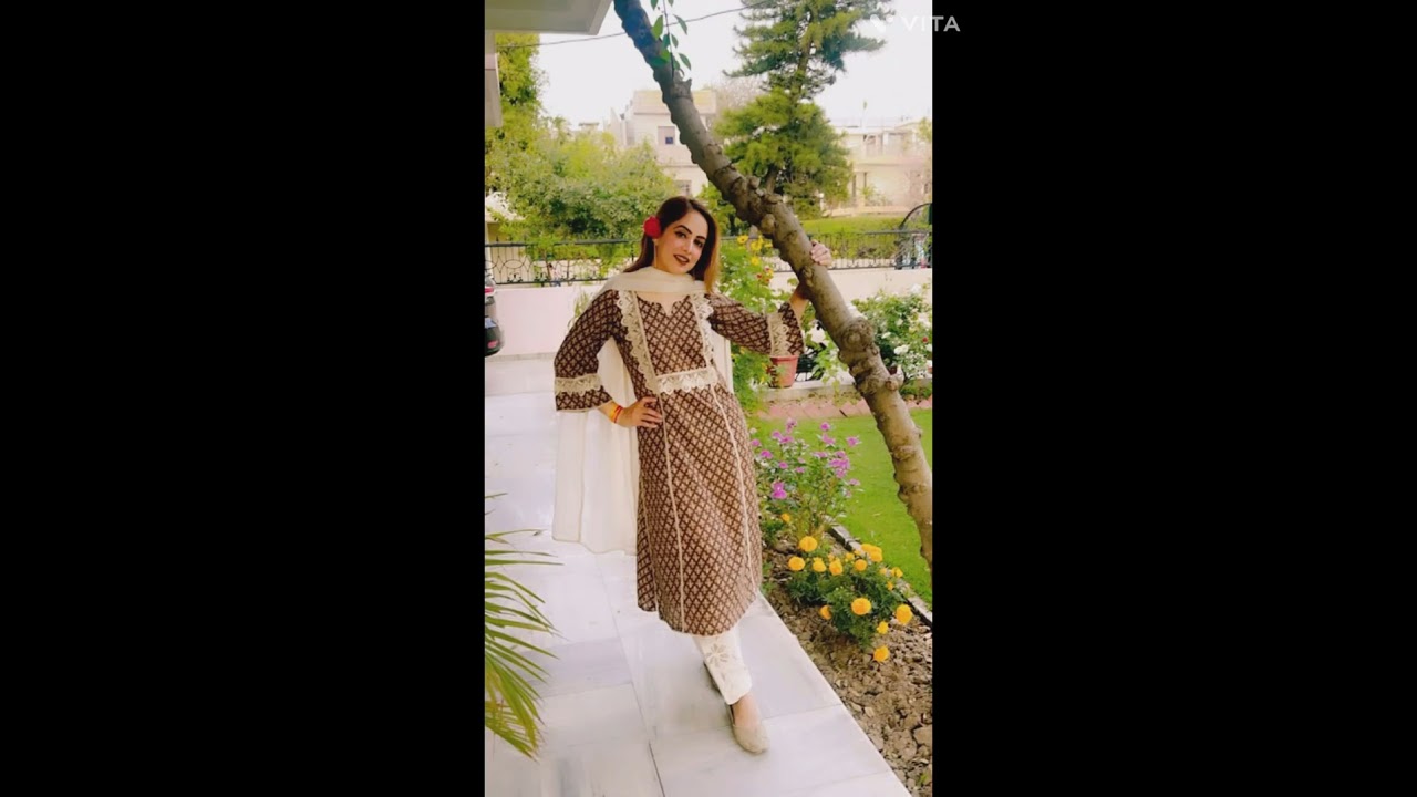 Printed lace design suits #viral #styleish #trending #lacesdesigns #