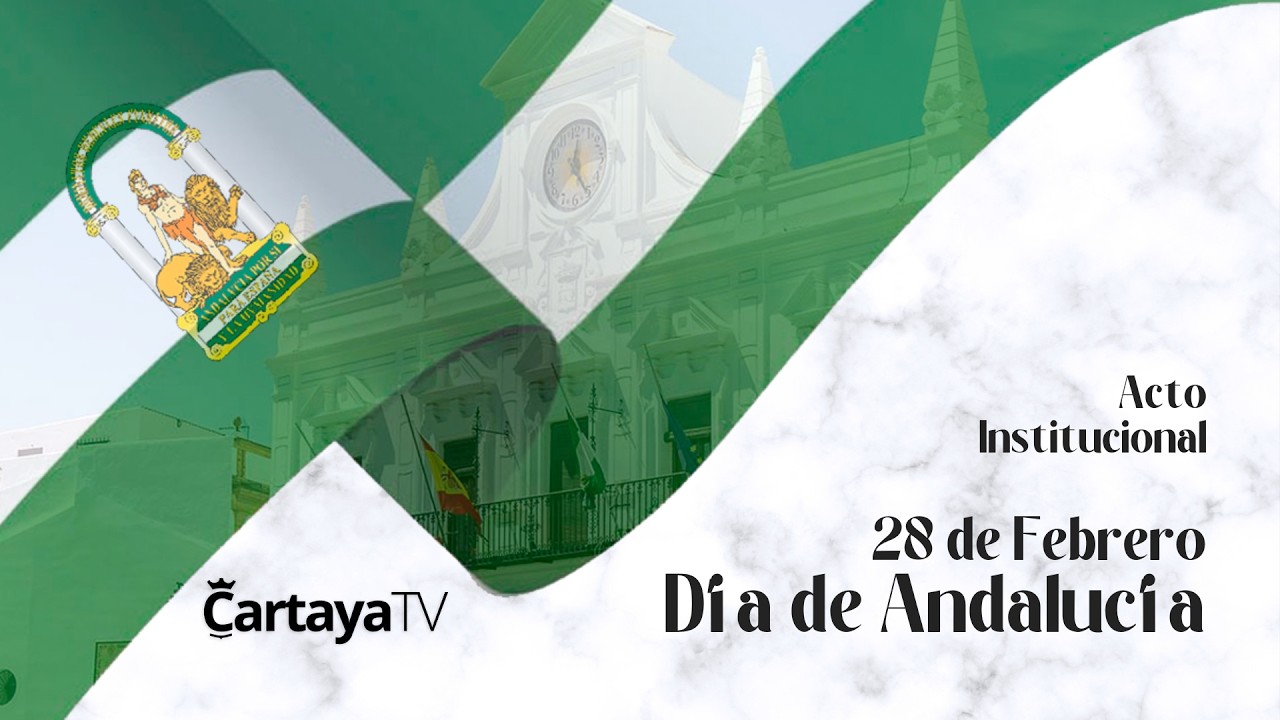 Cartaya Tv | Izada de la bandera de Andalucía
