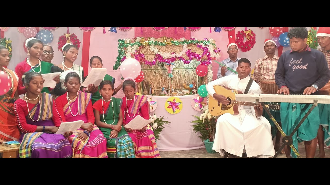 Christmas Message & Carol-Singing in Santali - Reflection by Rev. Fr. Sonatan Kisku - By: XCC-Johar