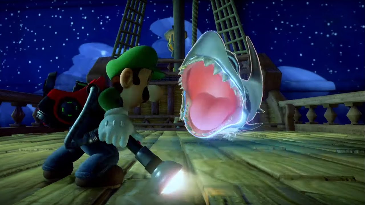 Luigi's Mansion 3 - Fisch Hook Boss Fight