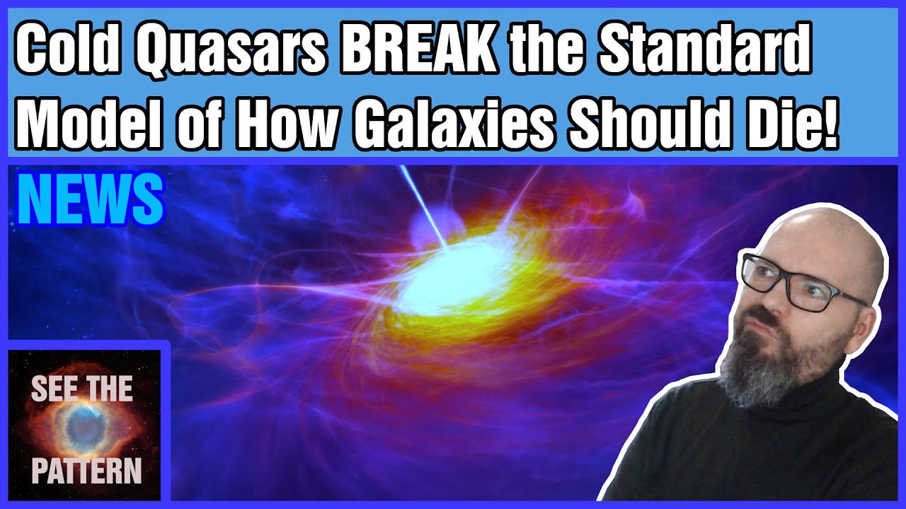 Cold Quasar BREAKS the Standard Model of How Galaxies Should Die!