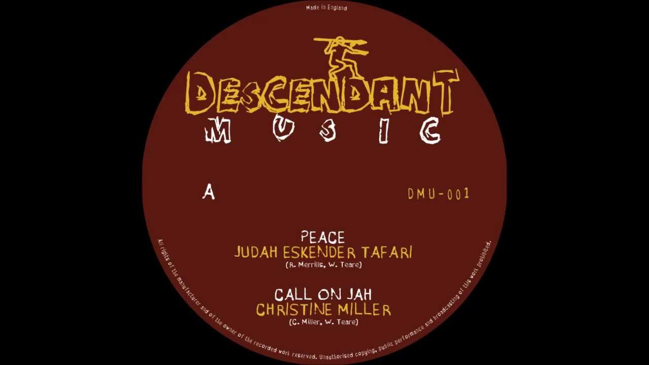 DMU-001 The Peace EP - Judah Eskender Tafari / Christine Miller / The H.U.S All Stars / Will Tee