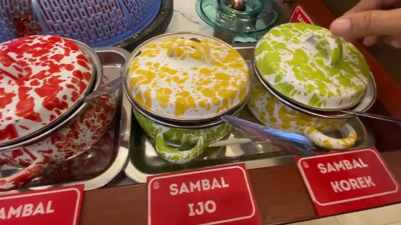 Sambal wiwitan asli paos pisan❗️masakan khas sunda di grandwisata bekasi❤️