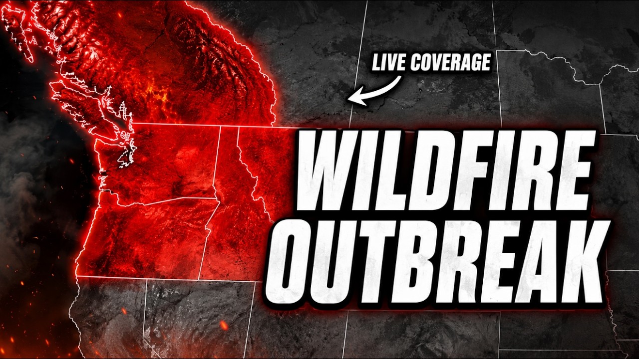 Wildfire Outbreak Threatens SPOKANE! (LIVE UPDATES)