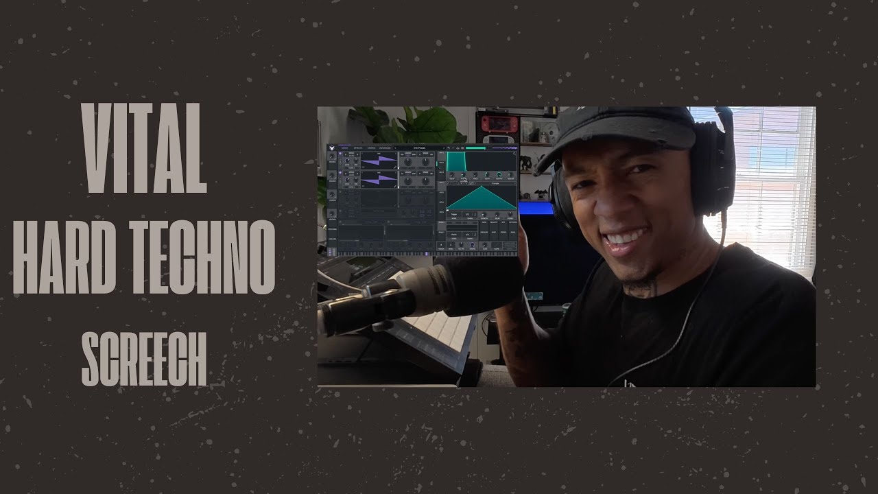 Hard Techno Screech In Vital! (Sound Design Tutorial)