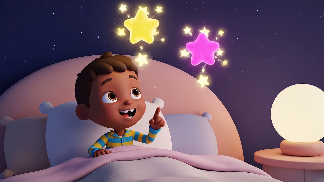 Two Little Toy Stars Twinkle Twinkle Twinkle ✨ | Nursery Rhymes for Kids & Baby Songs