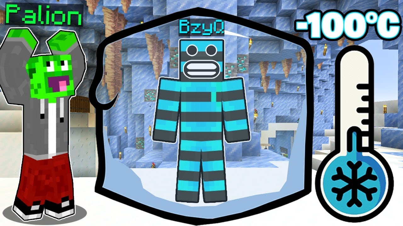 JEST MI ZIMNO i ZOSTAŁEM ZAMROŻONY w Minecraft!