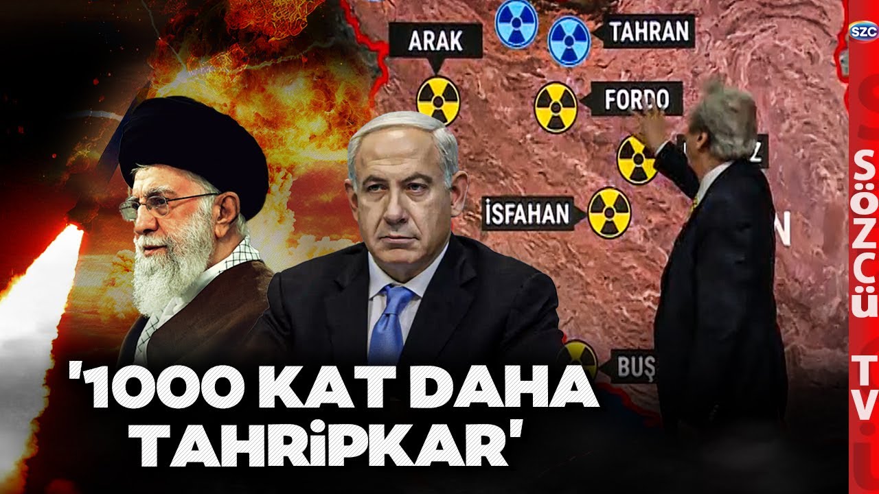 Atom Mühendisinden Korkutan Atom Bombası Açıklaması! İsrail İran Savaşında Nükleer Tehlike