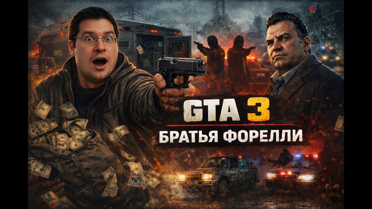Ограбление инкассаторов 💰 Форелли мешают! | GTA 3 |Часть 3|#gta3 #gtaiii #gta