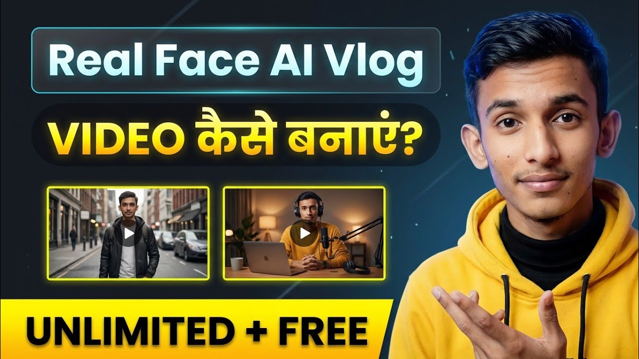 How to make long videos using AI | AI se Vlog videos kaise banaye | AI Vlog tutorial Hindi