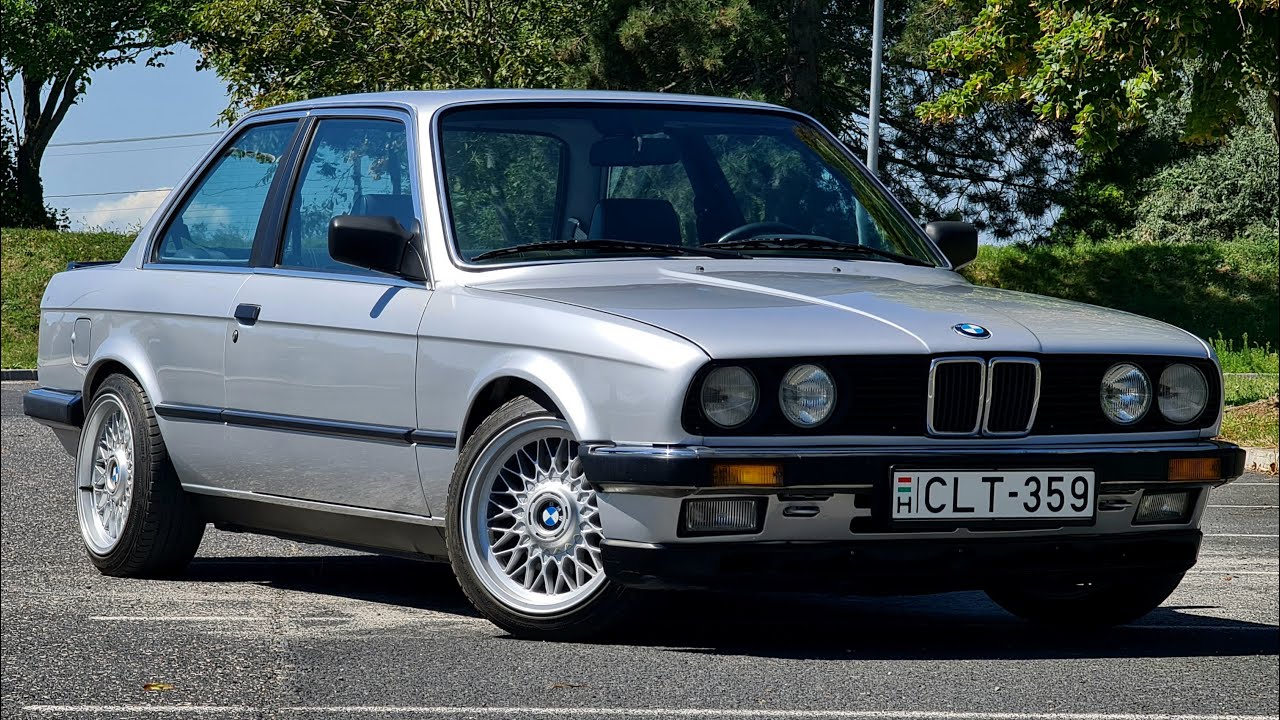 1983 BMW E30 Coupe 320i 2.0 125HP Polar Silver Metallic