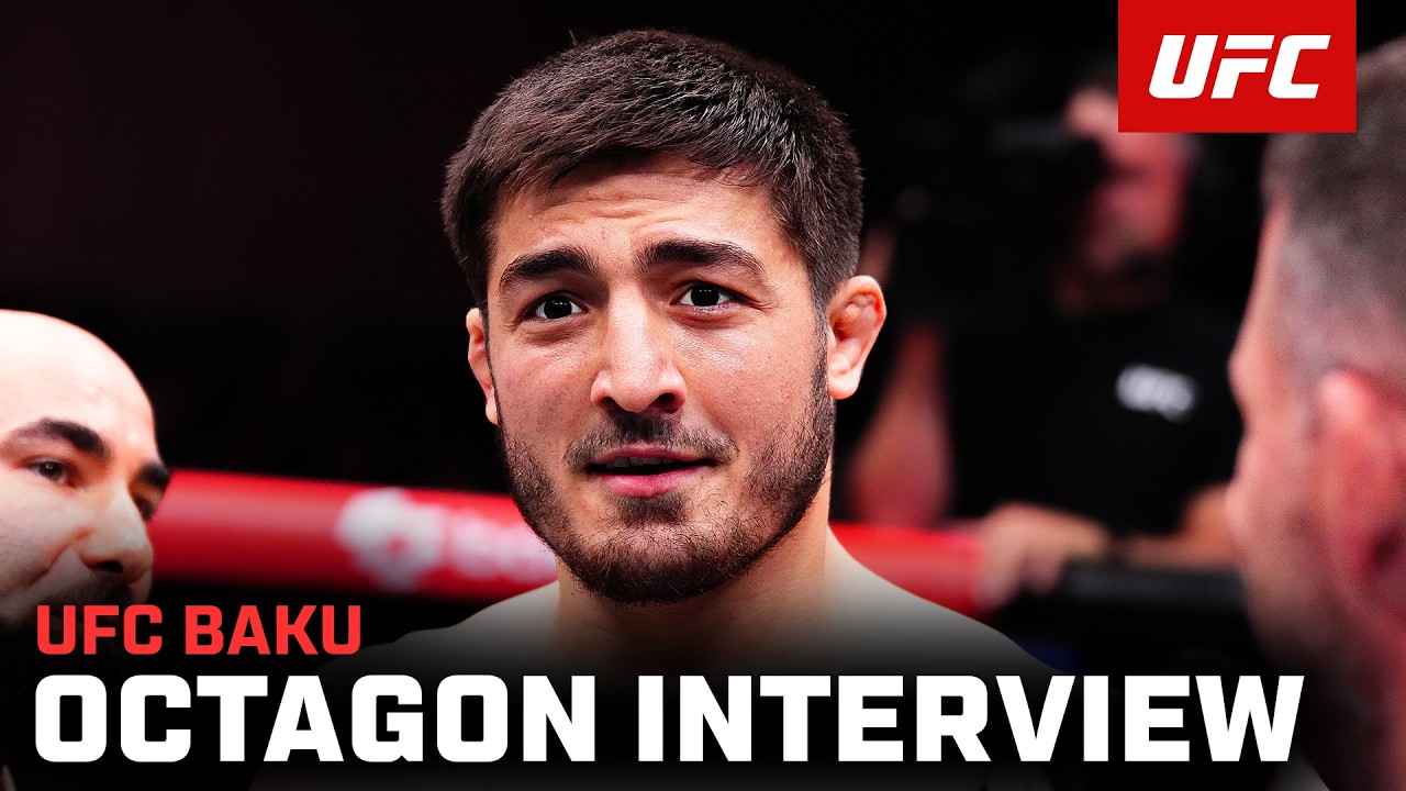 НОКАУТ ЗА 7 СЕКУНД | Интервью Абдул-Рахмана Яхьяева в октагоне | UFC Baku