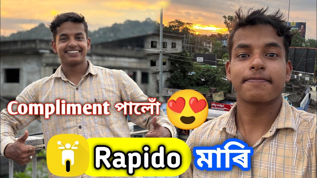 Guwahati Rapido Boy Got Compliment from Random Girl😍 ||  Rapido Earning 💸 😲