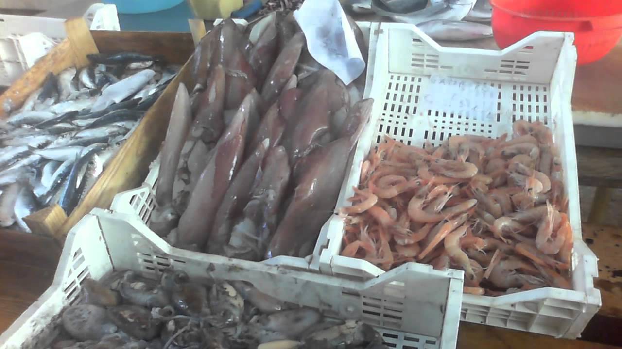 Marsala (Sicilia) Il mercato del pesce