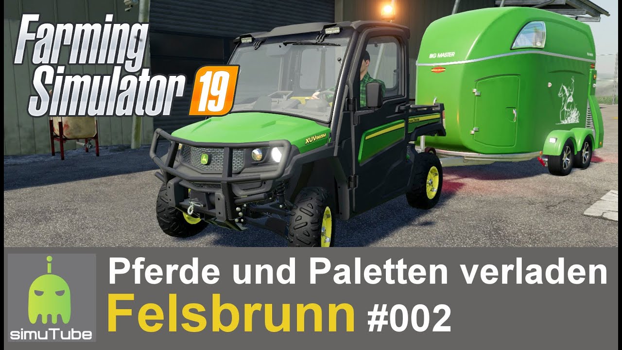 LS19  Pferde kaufen und Paletten verladen - Felsbrunn #02 Let´s Play German HD