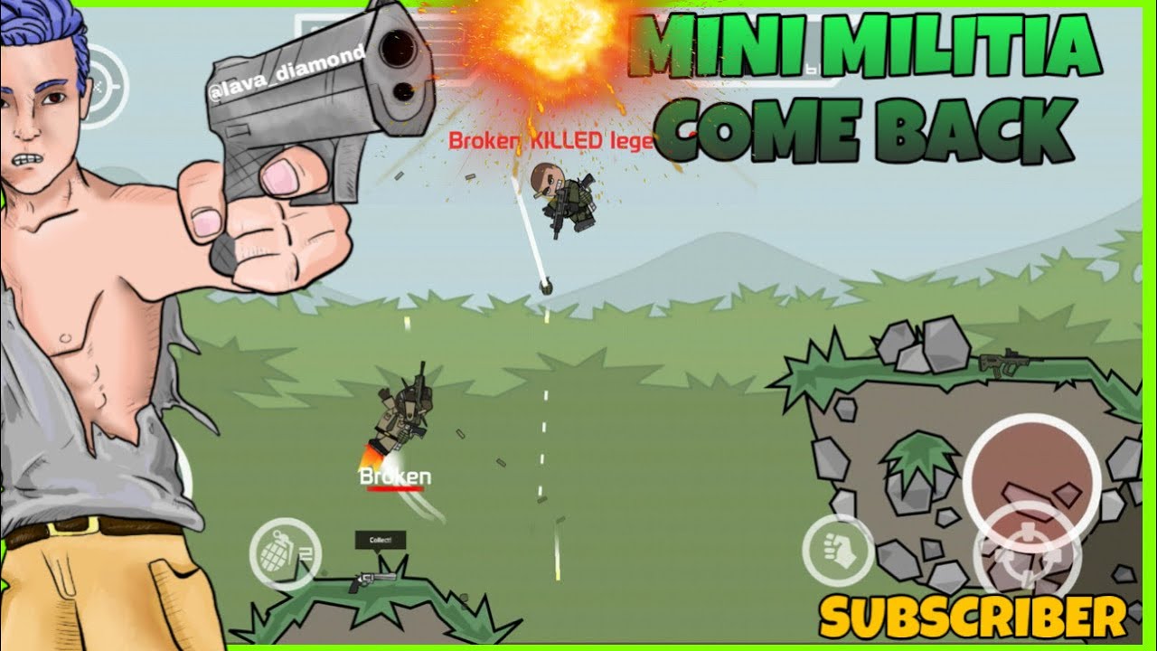 MINI MILITIA MALAYALAM | JOIN FOR TEAM | ONLINE MULTIPLAYER GAME | 